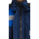 Куртка Чикаго утепленная (т.синий/василек)